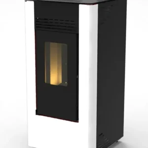 Estufa de Pellet Canalizable Watt 10 Pro Blanca